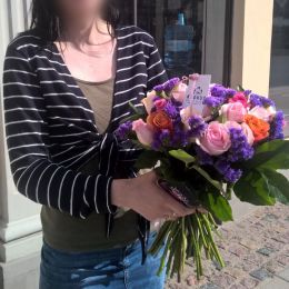 Ziedu piegāde uz Rīga pilsētu. Atskaite Nr. 3316