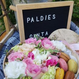 Ziedu piegāde uz  pilsētu. Atskaite Nr. 3411