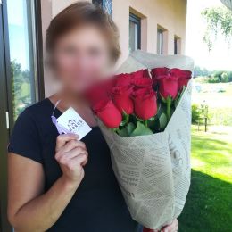 Ziedu piegāde uz Ādaži pilsētu. Atskaite Nr. 3452