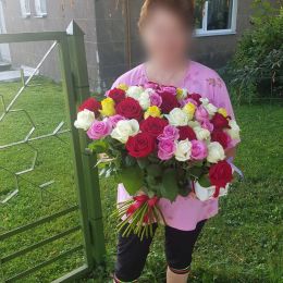 Ziedu piegāde uz Engure pilsētu. Atskaite Nr. 3455