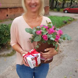 Ziedu piegāde uz Rīga pilsētu. Atskaite Nr. 3473