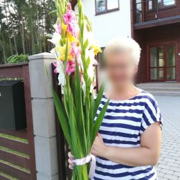 Ziedu piegāde uz Lapsas pilsētu. Atskaite Nr. 3489