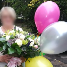 Ziedu piegāde uz Rīga pilsētu. Atskaite Nr. 3503