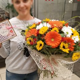 Ziedu piegāde uz Rīga pilsētu. Atskaite Nr. 3541