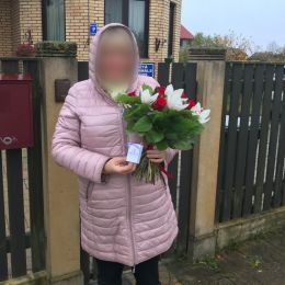 Ziedu piegāde uz Rīga pilsētu. Atskaite Nr. 3544