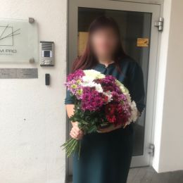 Ziedu piegāde uz Rīga pilsētu. Atskaite Nr. 3555