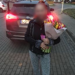 Ziedu piegāde uz Rīga pilsētu. Atskaite Nr. 3597