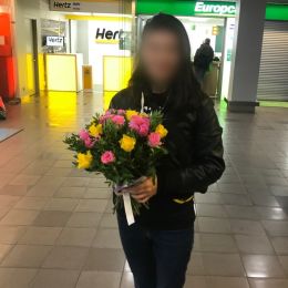 Ziedu piegāde uz Mārupe pilsētu. Atskaite Nr. 3600