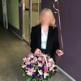 Ziedu piegāde uz Rīga pilsētu. Atskaite Nr. 3644