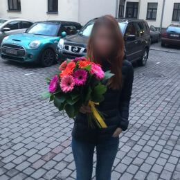 Ziedu piegāde uz Rīga pilsētu. Atskaite Nr. 3673