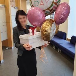 Ziedu piegāde uz  pilsētu. Atskaite Nr. 3749