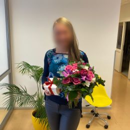 Ziedu piegāde uz Rīga pilsētu. Atskaite Nr. 3750