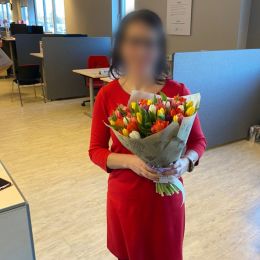 Ziedu piegāde uz Rīga pilsētu. Atskaite Nr. 3761