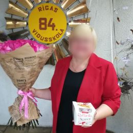 Ziedu piegāde uz Rīga pilsētu. Atskaite Nr. 3784