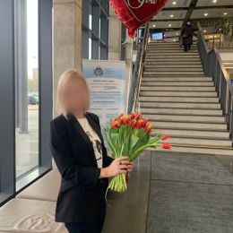 Ziedu piegāde uz Rīga pilsētu. Atskaite Nr. 3806