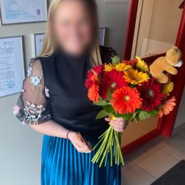 Ziedu piegāde uz Ādaži pilsētu. Atskaite Nr. 3875