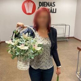 Ziedu piegāde uz Rīga pilsētu. Atskaite Nr. 3884