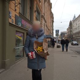 Ziedu piegāde uz Rīga pilsētu. Atskaite Nr. 3916