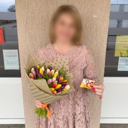 Ziedu piegāde uz Salaspils pilsētu. Atskaite Nr. 4061