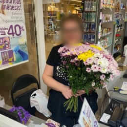 Ziedu piegāde uz Rīga pilsētu. Atskaite Nr. 4097