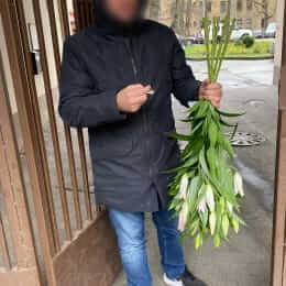 Ziedu piegāde uz Rīga pilsētu. Atskaite Nr. 4105