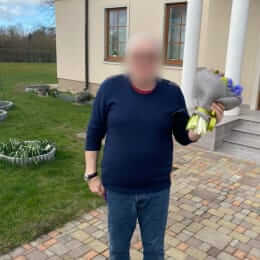 Ziedu piegāde uz Mārupe pilsētu. Atskaite Nr. 4108