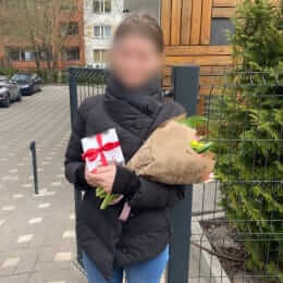 Ziedu piegāde uz Rīga pilsētu. Atskaite Nr. 4117