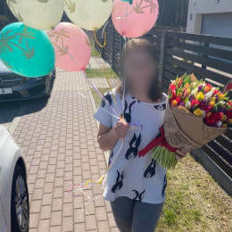 Ziedu piegāde uz Rīga pilsētu. Atskaite Nr. 4125