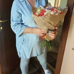 Ziedu piegāde uz Rīga pilsētu. Atskaite Nr. 4148