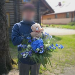 Ziedu piegāde uz Dreiliņi pilsētu. Atskaite Nr. 4158