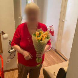 Ziedu piegāde uz Rīga pilsētu. Atskaite Nr. 4176