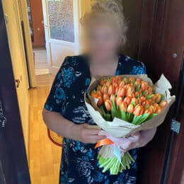 Доставка цветов в город Rīga. Отчёт № 4181