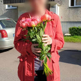 Ziedu piegāde uz Rīga pilsētu. Atskaite Nr. 4193