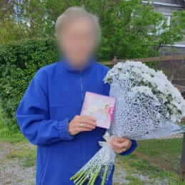 Ziedu piegāde uz Vecumnieki pilsētu. Atskaite Nr. 4225