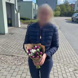 Ziedu piegāde uz Rīga pilsētu. Atskaite Nr. 4232