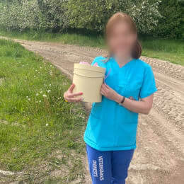 Ziedu piegāde uz Ķekava pilsētu. Atskaite Nr. 4242