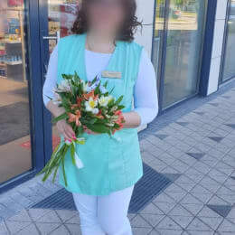 Ziedu piegāde uz Rīga pilsētu. Atskaite Nr. 4256