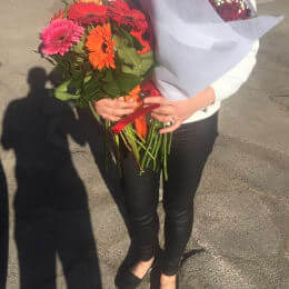 Ziedu piegāde uz Ķekava pilsētu. Atskaite Nr. 4262