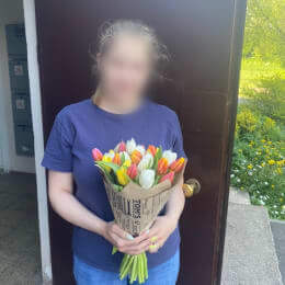 Ziedu piegāde uz Rīga pilsētu. Atskaite Nr. 4265