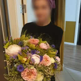 Ziedu piegāde uz Rīga pilsētu. Atskaite Nr. 4278