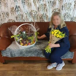 Ziedu piegāde uz Rīga pilsētu. Atskaite Nr. 4282