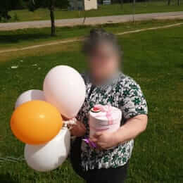 Ziedu piegāde uz Ķūļciems pilsētu. Atskaite Nr. 4284