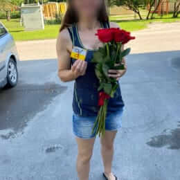 Ziedu piegāde uz Mārupe pilsētu. Atskaite Nr. 4314