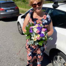 Ziedu piegāde uz  pilsētu. Atskaite Nr. 4323