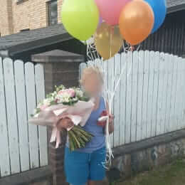 Ziedu piegāde uz Dobele pilsētu. Atskaite Nr. 4350