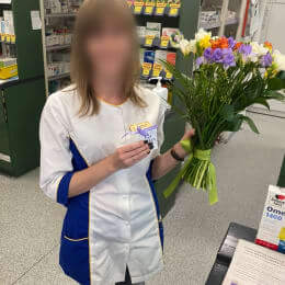 Ziedu piegāde uz Rīga pilsētu. Atskaite Nr. 4373