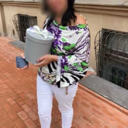 Ziedu piegāde uz Rīga pilsētu. Atskaite Nr. 4384