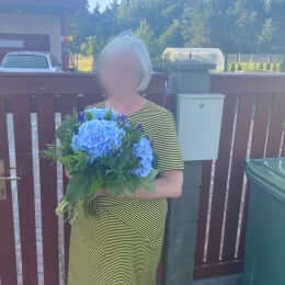 Ziedu piegāde uz Daugavmala pilsētu. Atskaite Nr. 4404