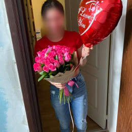 Ziedu piegāde uz Mucenieki pilsētu. Atskaite Nr. 4438