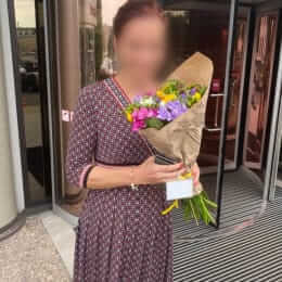 Ziedu piegāde uz Rīga pilsētu. Atskaite Nr. 4458